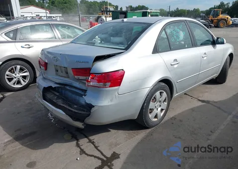 2008 Hyundai Sonata Gls из США, поврежденный, VIN 5NPET46C68H384239